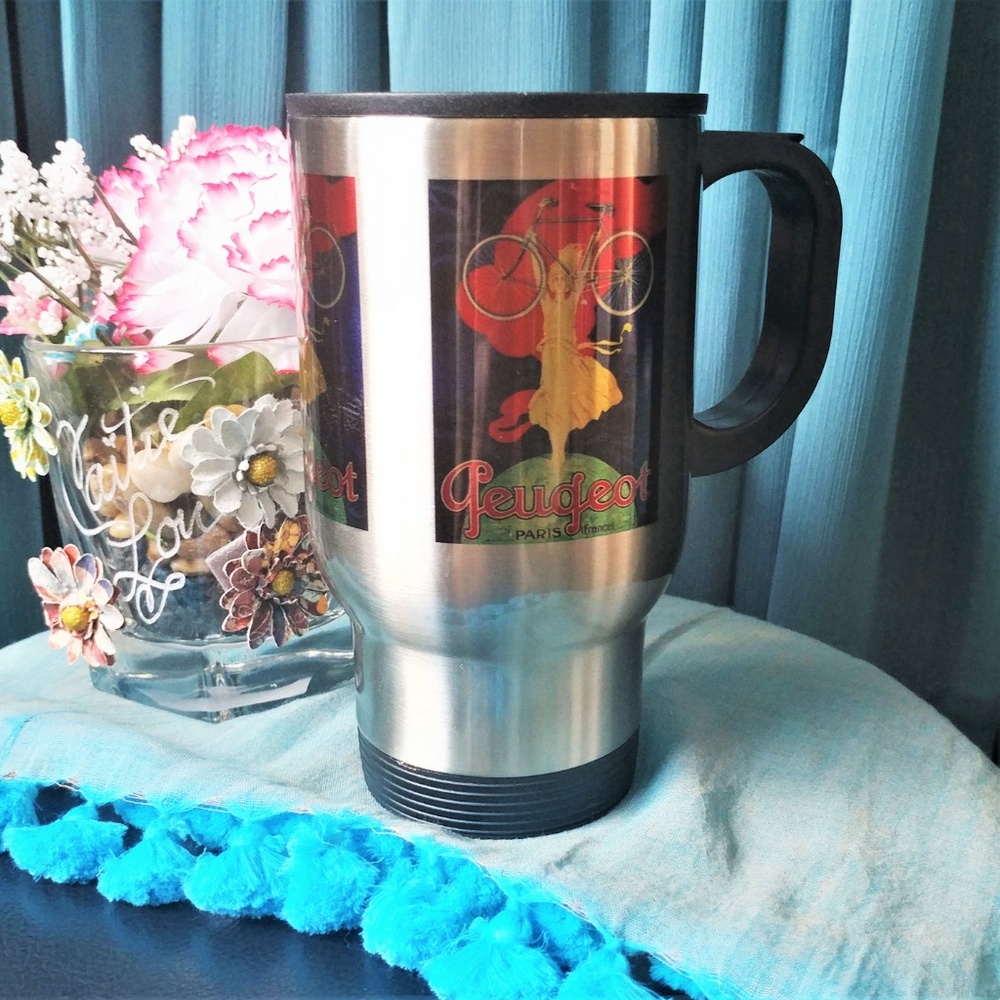 💐2 for $20💐 Peugeot Paris Art Poster Coffee Mug